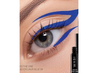 CROSS THE LINE LIQ. EYELINER 04 BLUE