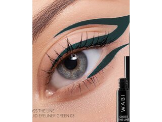 CROSS THE LINE LIQ. EYELINER 03 GREEN